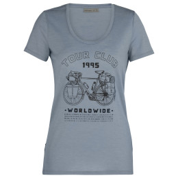 Icebreaker TechLite SS Scoop TourClub1995 női póló