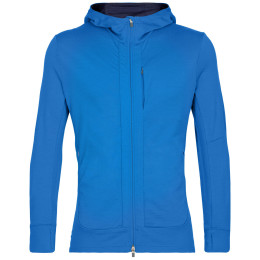 Icebreaker Quantum III LS Zip Hoodie férfi funkcionális pulóver