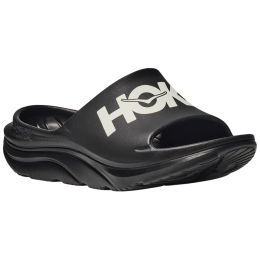 Hoka U Ora Athletic Slide papucs fekete/fehér Black / White