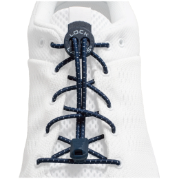 Lock Laces Original cipőfűző sötétkék Navy