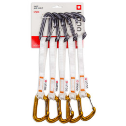 Ocún Hawk Qd Wire Bio-Dyn-Ring 15 Mm 20 Cm 5-Pack express készlet narancs