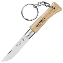 Opinel N°04 Inox Natural kulcstartó