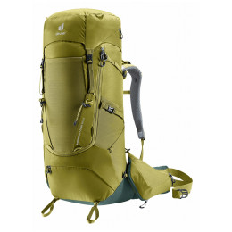 Deuter Aircontact Core 60+10 túrahátizsák sárga/zöld