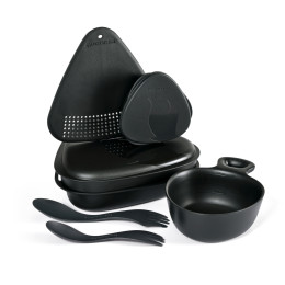 Light My Fire Outdoor MealKit 2.0 edénykészlet fekete slatyblack