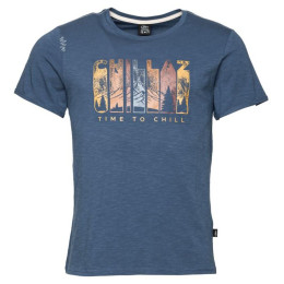 Chillaz Time to Chill férfi póló sötétkék dark blue
