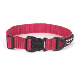 Mountain Paws Extra Tough Dog Collar kutyanyakörv piros Red