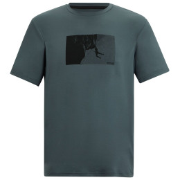 Regatta Fingal Stretch férfi póló sötétzöld Dark Storm