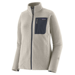 Patagonia W's R1 Air Jkt női funkcionális pulóver fehér Birch White