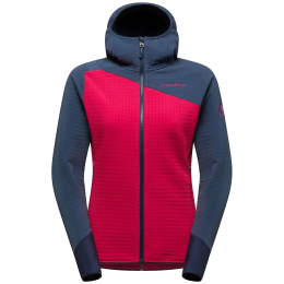 La Sportiva Bristen Thermal Hoody W női polár dzseki rózsaszín/szürke Azalea/Night Sky