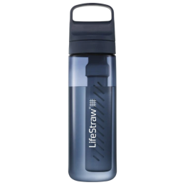 LifeStraw Go 2.0 Water Filter Bottle 650 ml filteres kulacs sötétkék Aegean Sea