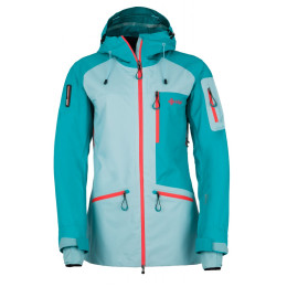 Női technikai kabát Kilpi Nalau-w kék modrá