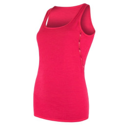 Dámské funk?ní tílko Sensor Merino Air rózsaszín magenta