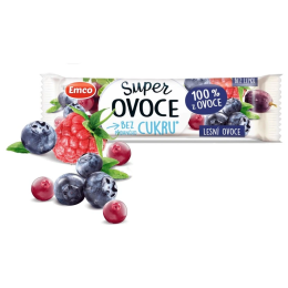 Emco szuper gyümölcs erdei gyümölcsök 30 g energiaszelet