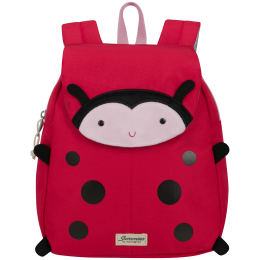 Samsonite Happy Sammies Eco S gyerek hátizsák piros Ladybug Lally