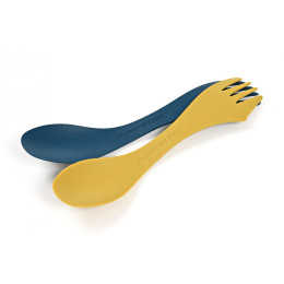 Evőeszköz Light My Fire Spork Medium BIO 2-pack kék/sárga