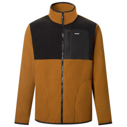 Regatta Frankie Borg Colour Block férfi funkcionális pulóver barna/fekete Rich Tan/Blk