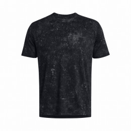 Under Armour Rush Energy Print SS férfi funkcionális póló fekete Black/Black