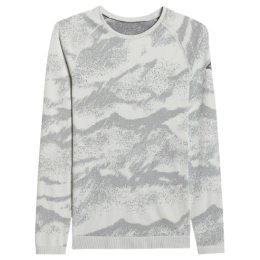 4F Seamless Underwear F208 női funkcionális felső fehér OFF WHITE ALLOVER