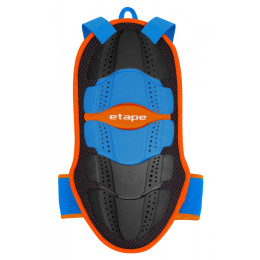 Gyerek gerincvédő Etape Junior Fit fekete/narancs