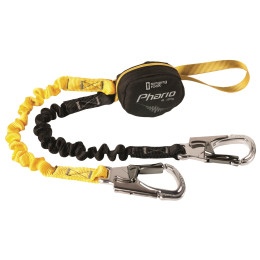 Energiaelnyelő kantár Singing Rock Phario Palm fekete/sárga