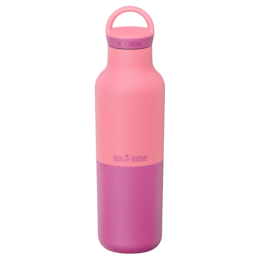 Klean Kanteen Rise Classic 20oz (w/Arch Loop Cap) termosz rózsaszín Pink Lemonade