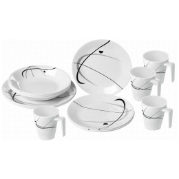 Brunner Melamine Set Serenade edénykészlet