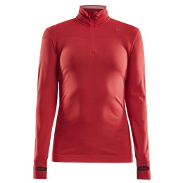 Női póló Craft Fuseknit Comfort Zip piros