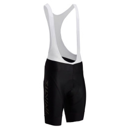 Férfi kerékpáros nadrág Silvini Suelo Bib fekete/fehér
