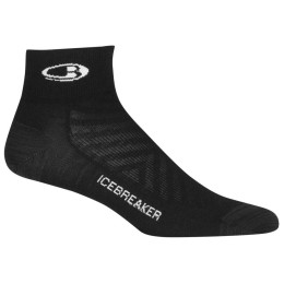 Női zokni Icebreaker Women Run+_Ultralight Mini fekete
