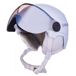 Blizzard W2W Double Visor ski helmet női sí bukósisak fehér/szürke white matt, smoke lens, mirror