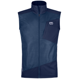 Ortovox Trace Windbreaker Vest M férfi mellény kék Blue Nunatak
