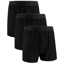 Under Armour Lounge Tech Mesh Boxer - 6 férfi boxer fekete black
