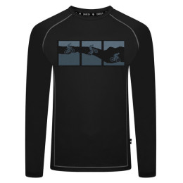 Férfi póló Dare 2b RighteousIIL/STee fekete