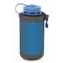 Nalgene Cool Stuff Neoprene Carrier Print kulacs huzat fekete/kék Black/Blue