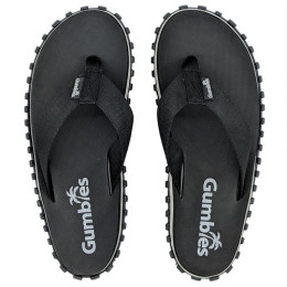 Gumbies Duckbill Black flip-flop