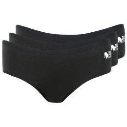Zulu Bambus 210 3-pack női alsó fekete