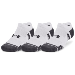 Under Armour Performance Tech 3pk NS zokni szett fehér White / White / Jet Gray