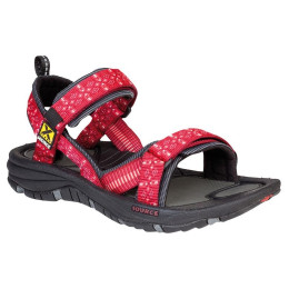 Női szandál Source Gobi Triangles Red piros triangles red
