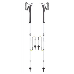 Leki Micro Vario Carbon Lady AS túrabot fekete WhiteLightanthraciteSilver