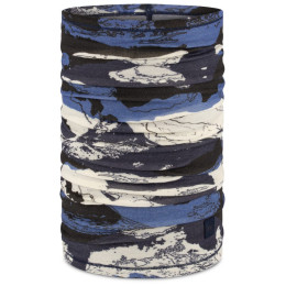 Buff Merino Lightweight Digital Prints multifunkciós sál kevert színek Esyr Blue