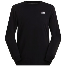 The North Face Evolution Simple Dome Regular Long-Sleeve Tee férfi póló fekete TNF BLACK