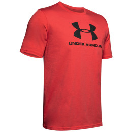 Férfi póló Under Armour Sportstyle Logo SS piros