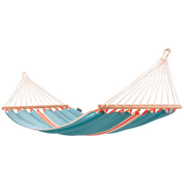 Függőágy rudakkal La Siesta Fruta Single kék curacao