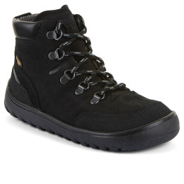 Froddo Barefoot Up Trail Tex Black gyerek barefoot cipők egész éves használatra fekete black