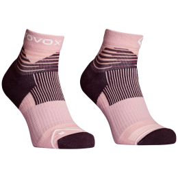 Ortovox All Mountain Quarter Socks W női merinó zoknik rózsaszín Dawn Rose