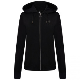 Női pulóver Dare 2b Influence Hoodie fekete