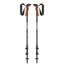 Leki Khumbu Antishock túrabot szürke/narancssárga DarkanthraciteWhiteOrange