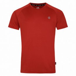 Dare 2b Accelerate Tee férfi póló sötét fekete Tuscan Red