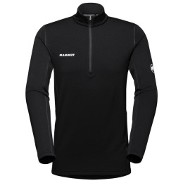 Mammut Aenergy ML Half Zip Pull Men férfi funkcionális póló fekete black 0001