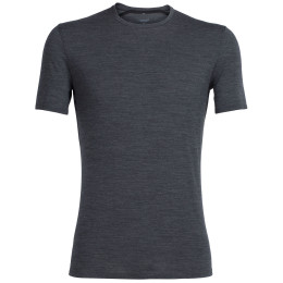 Férfi póló Icebreaker Mens Anatomica SS Crewe szürke Jet HTHR/Silver/Black